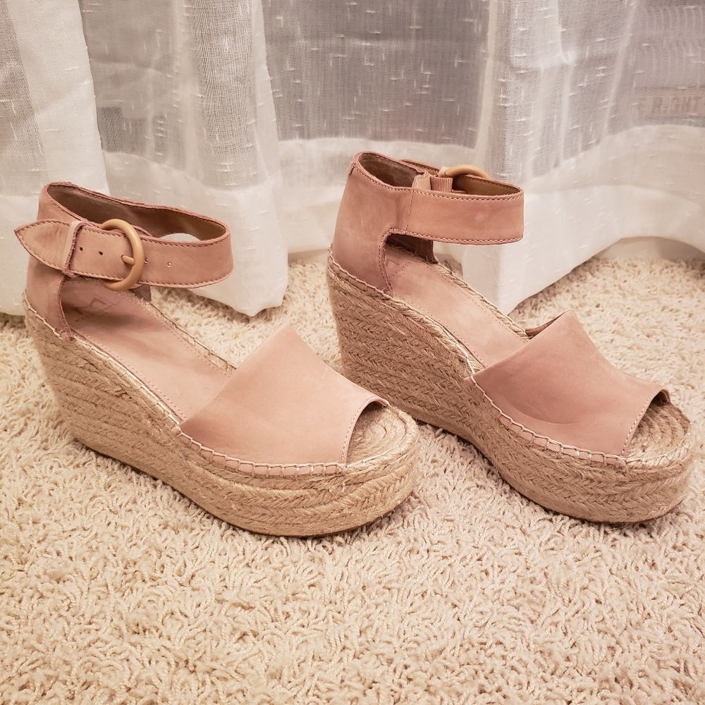 Marc Fisher Alida Espadrille Platform Wedge Sandal